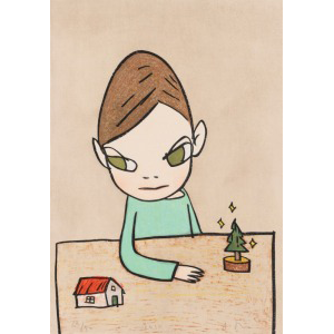 【限定】アダムリスター ② サイン入 奈良美智 レア　版画 カタログ詳細｜SBIアートオークション