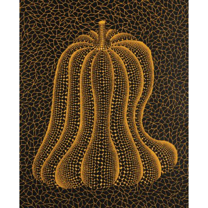 美品 草間彌生 展 かぼちゃ 展示用オブジェ　Victoria Miro）村上隆 草間彌生 (Yayoi Kusama)「かぼちゃ (YT)」ART GALLERY M