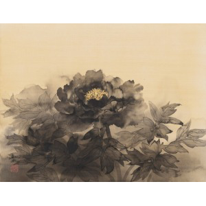 #平川敏夫「梅花来春」リトグラフ 額装品 141/150 直筆サイン カタログ詳細（落札結果）｜SBIアートオークション